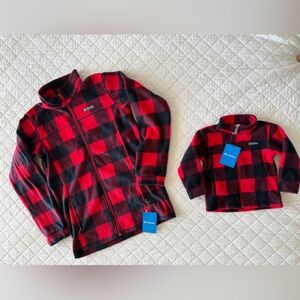 NWT Mommy and Me Columbia Fleece Jackets